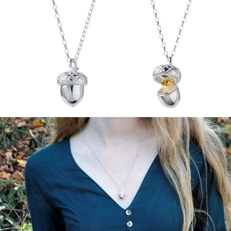 Collar con colgante de borla con corazón