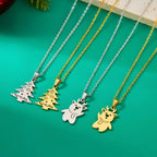 Collar con Colgante Invernal