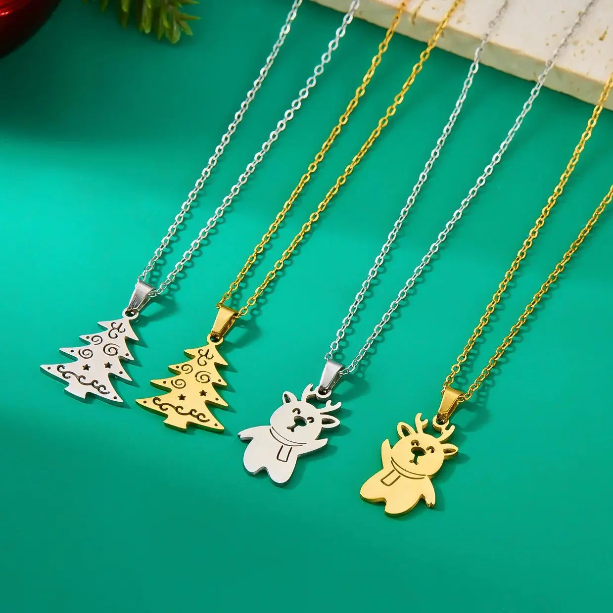 Collar con Colgante Invernal