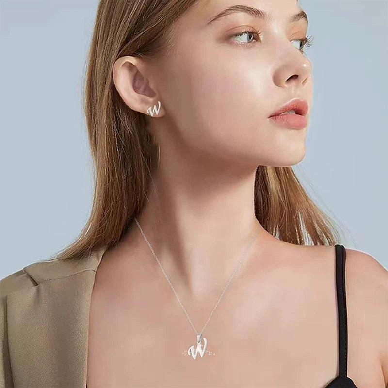 Collar personalizado con colgante de inicial