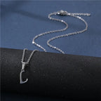 Collar personalizado con colgante de inicial l