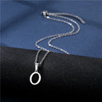 Collar personalizado con colgante de inicial o