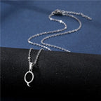 Collar personalizado con colgante de inicial q