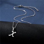 Collar personalizado con colgante de inicial x
