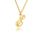 Collar con colgante con inicial para mujer e