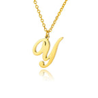 Collar con colgante con inicial para mujer y
