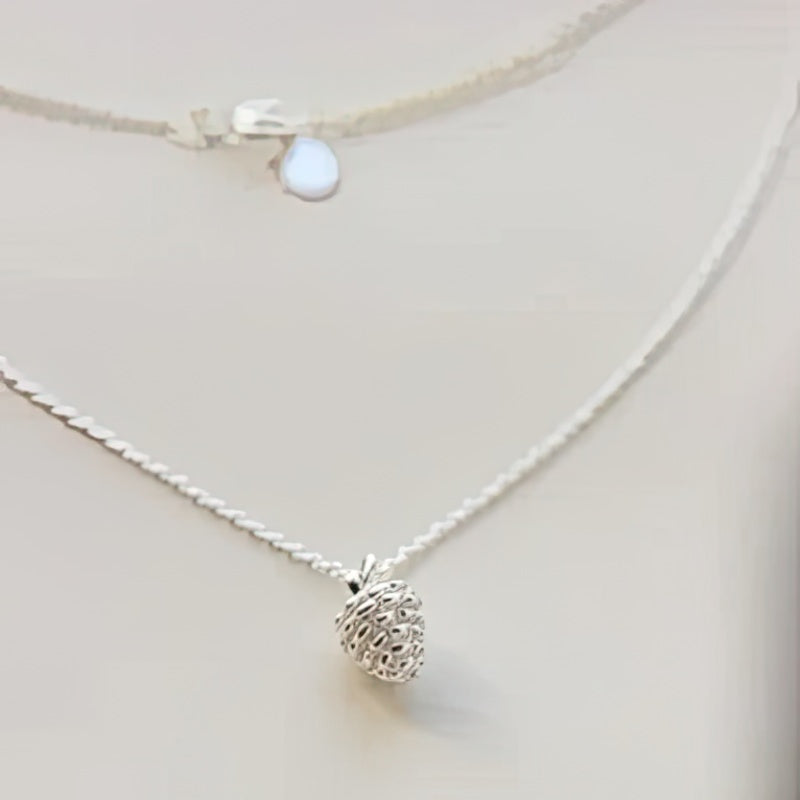 Collar con Colgante Piña 