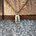 Collar con Colgante de Árbol de Navidad de oro