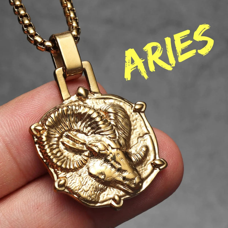 Collar con Colgante Signo del Zodiaco