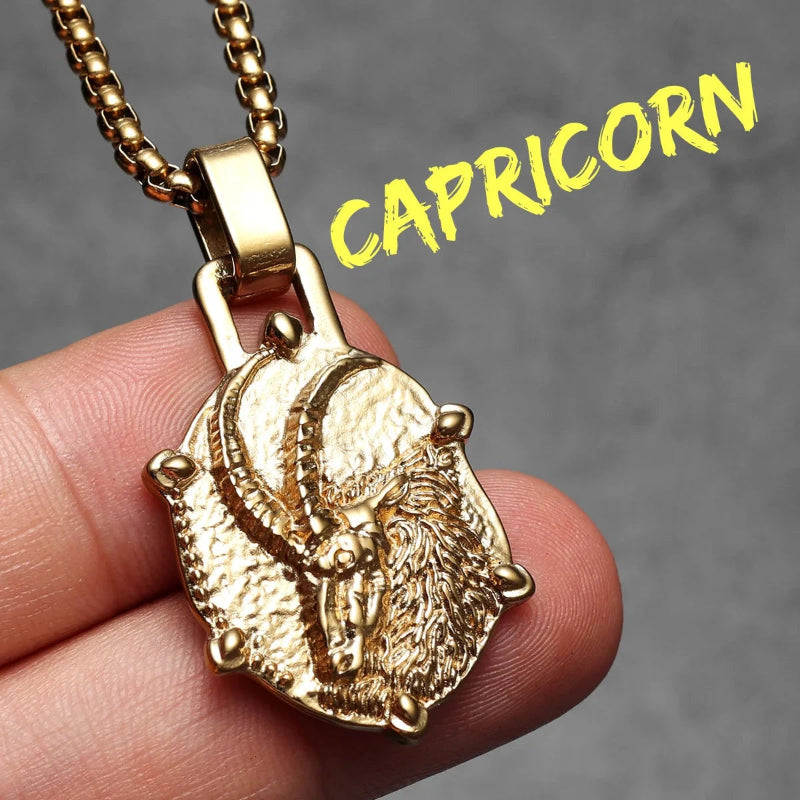 Collar con Colgante Signo del Zodiaco