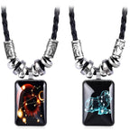 Collar con Colgante Signo del Zodiaco para Hombre