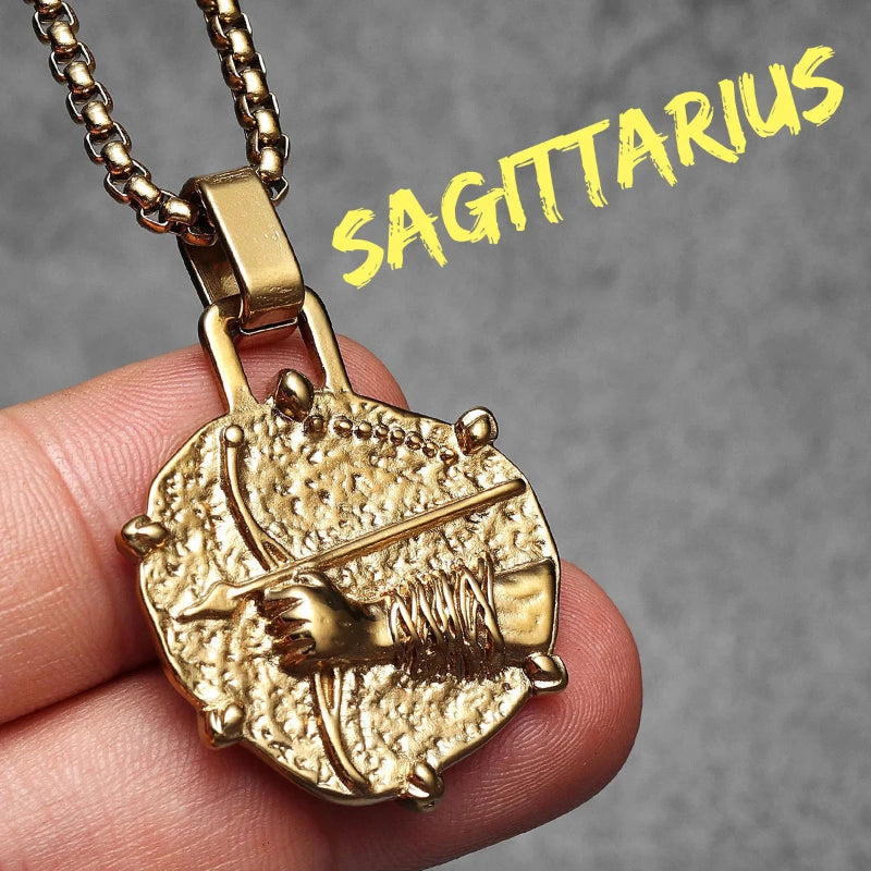 Collar con Colgante Signo del Zodiaco