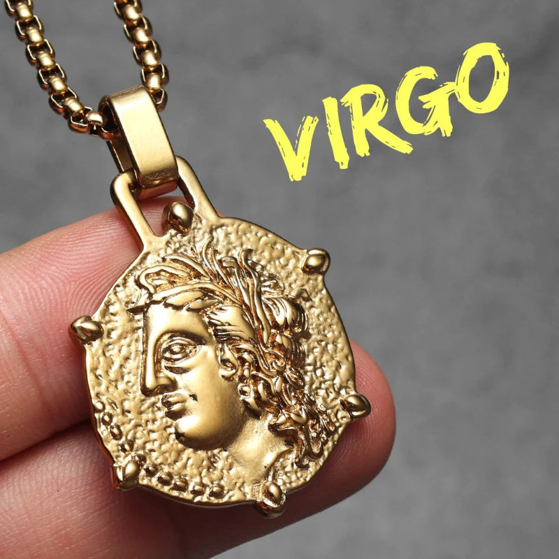 Collar con Colgante Signo del Zodiaco