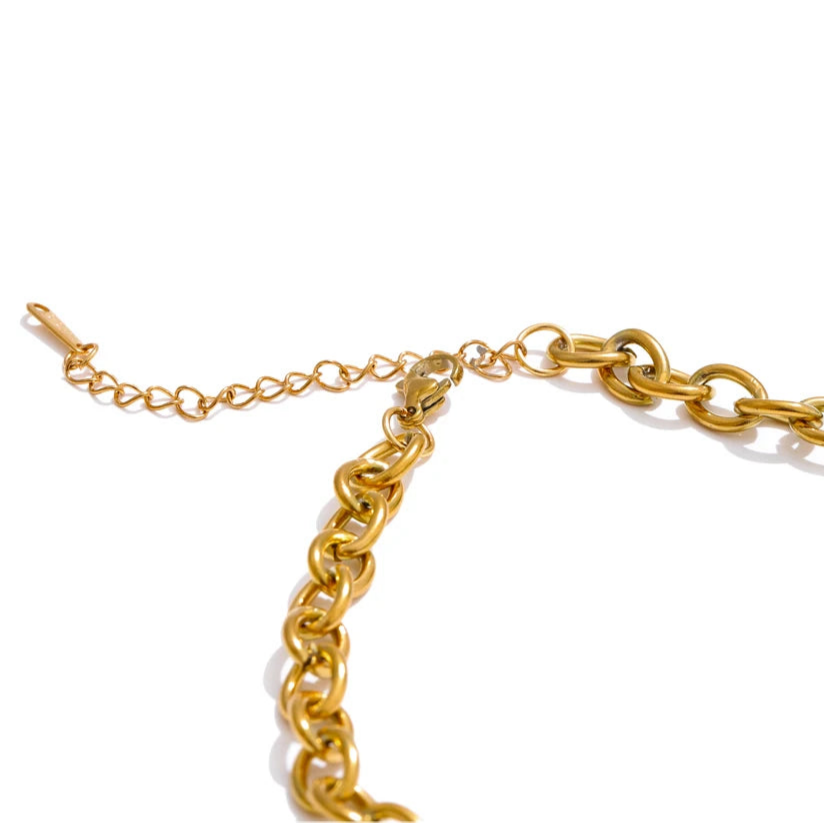 Collar con Colgante de Sol y Luna para Mujer