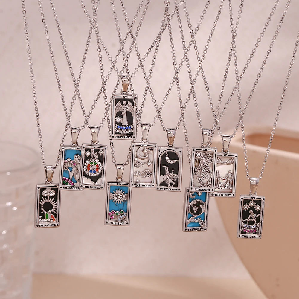 Collar con Colgante Tarot 