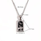 Collar con Colgante Tarot 