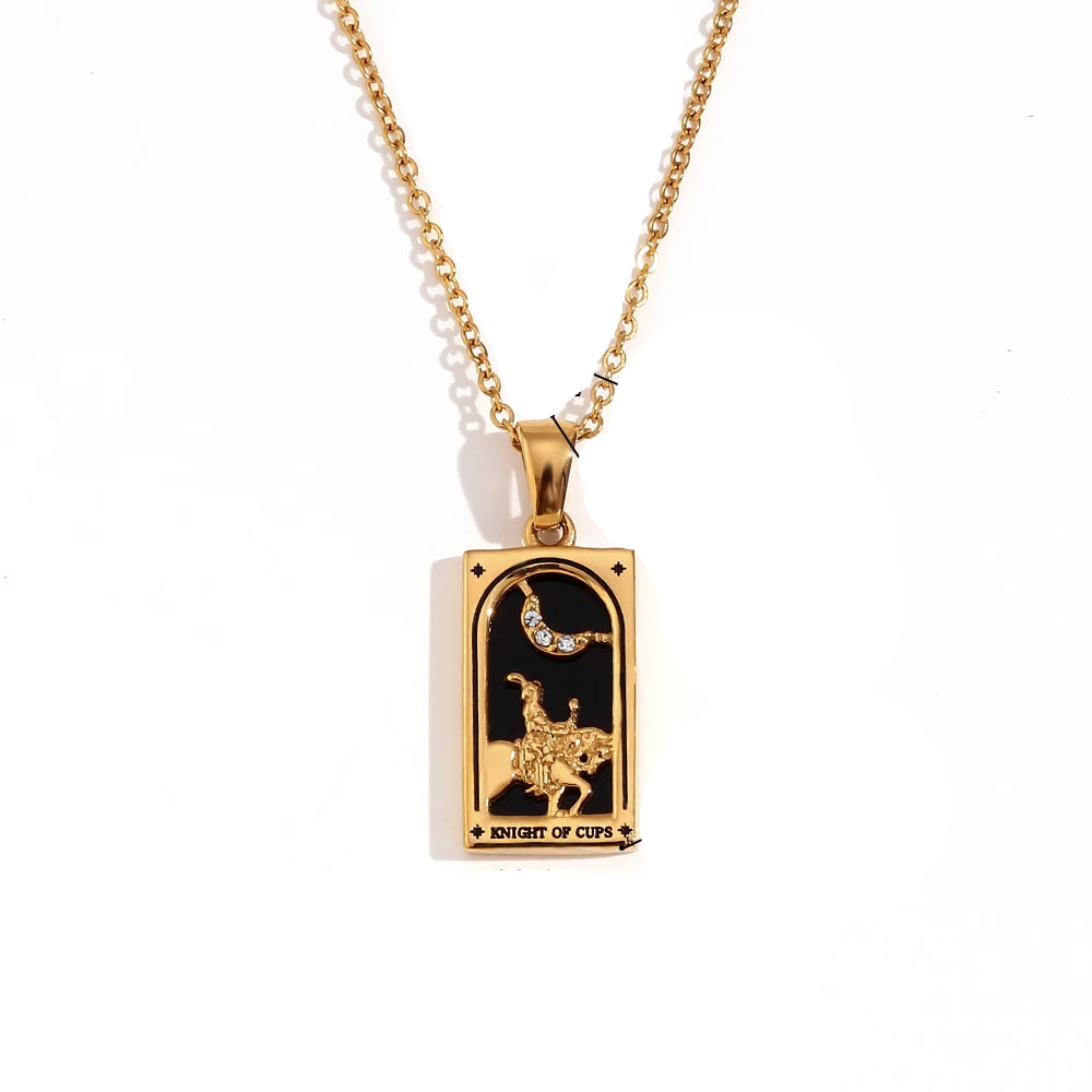 Collar con Colgante Tarot 