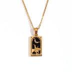 Collar con Colgante Tarot 