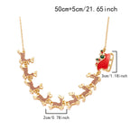 Collar con Colgante Trineo de Navidad