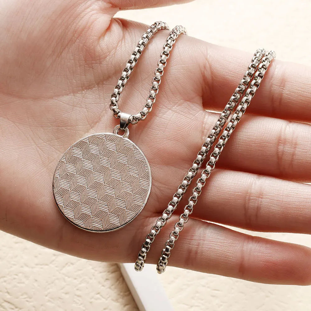 Collar con Colgante Yin Yang Negro y Blanco