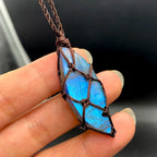 Collar con Piedra Labradorita 