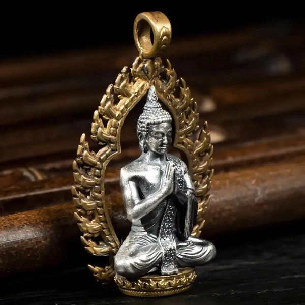 Collar Budista Meditación