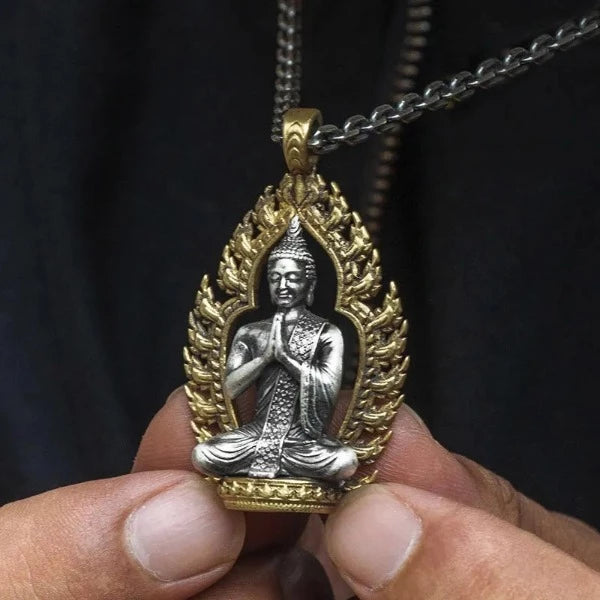 Collar Budista Meditación