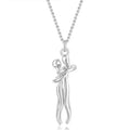 Collar Abrazo de Amor plata
