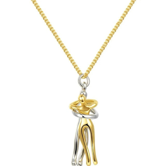 Collar Abrazo de Amor oro