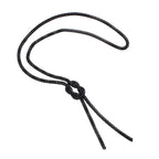 Collar largo con colgante de nudo