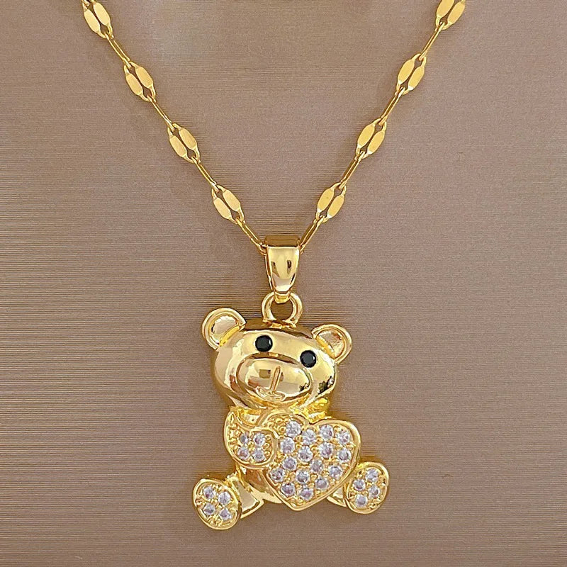 Collar Oso Oro