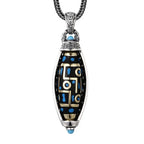 Collar Colgante con Motivos Giratorios Antiestrés