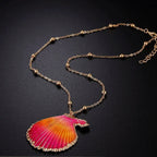 Collar colgante con bonito concha vieira 1