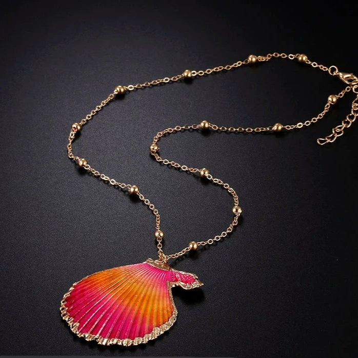 Collar colgante con bonito concha vieira 1
