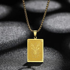 Collar Colgante con Signo del Zodiaco