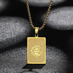 Collar Colgante con Signo del Zodiaco