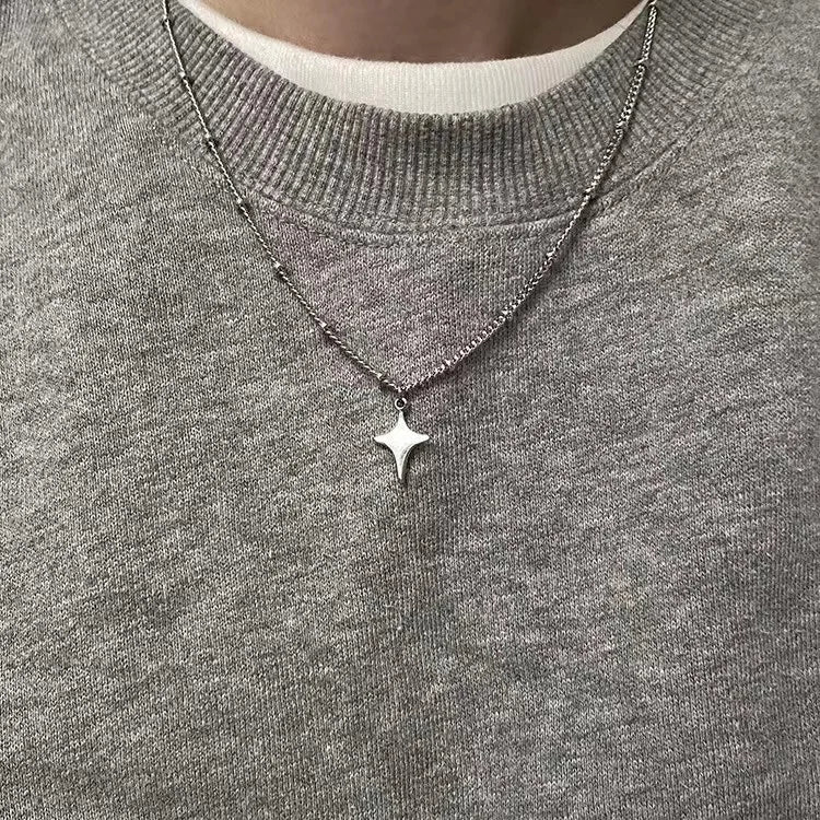 Collar Colgante Estrella para Hombre 1