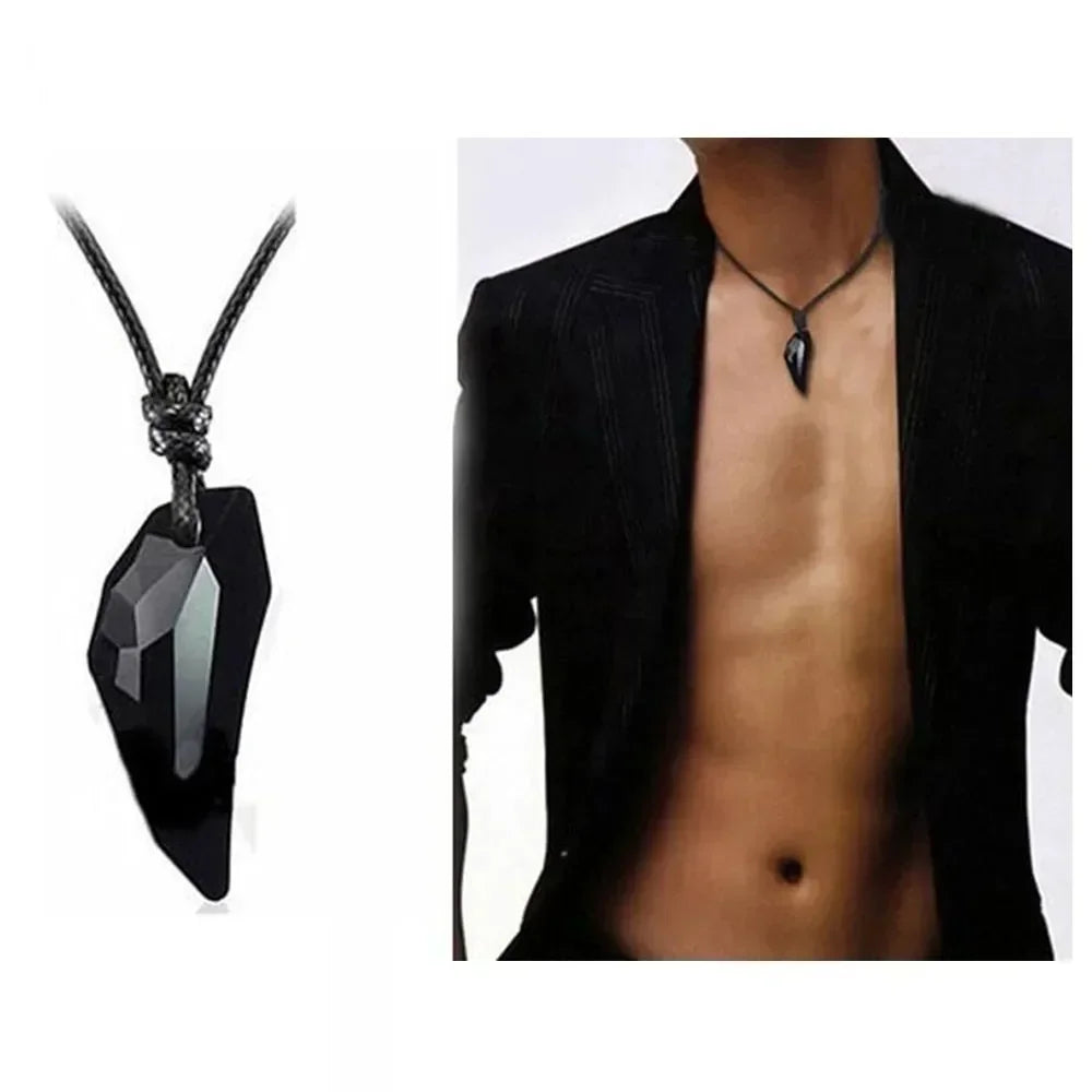 Collar Colgante Falsa Diente de Lobo