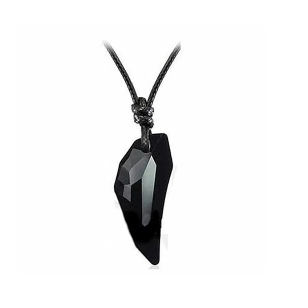 Collar Colgante Falsa Diente de Lobo