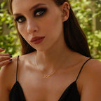 Collar Colgante Mujer Triple Luna Hechicería Wicca