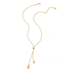 Collar Colgante Finas Gotas de Agua