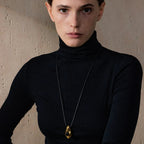 Collar Colgante Gota de Agua Estilo Bohemio oro