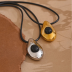 Collar Colgante Gota de Agua Estilo Bohemio oro