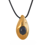 Collar Colgante Gota de Agua Estilo Bohemio oro