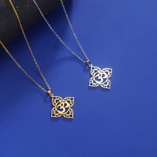 Collar Colgante Om Budismo