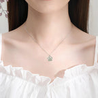Collar Colgante Huella de Perro 