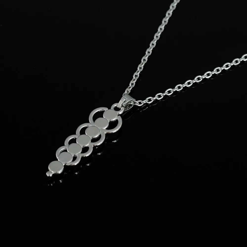 Collar Colgante Piedras 7 Chakras Mujer