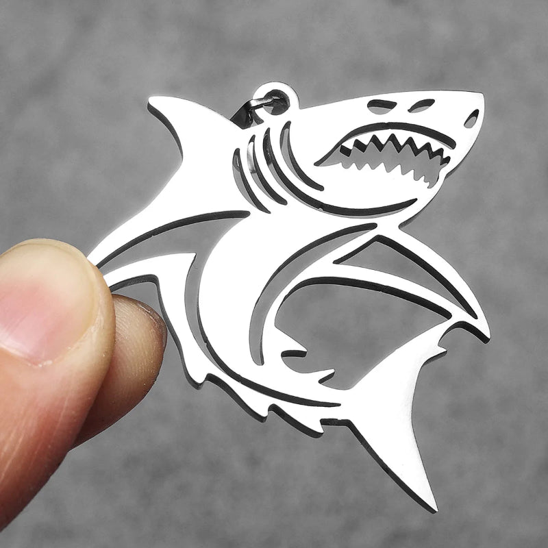 Collar Colgante de Tiburón para Hombre