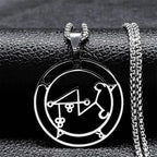 Collar Colgante Sigilo de Demonio marax