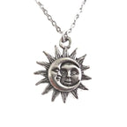 Collar Colgante Sol y Luna Hombre o Mujer